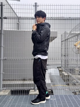 「MIZUNO（ミズノ　）のアイテム（ジャケット/アウター）」を使った、YUSUKEさん（メンズ・178cm）の夏コーディネート