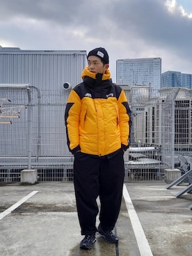 「Johnbull Private labo（ジョンブルプライベートラボ）のアイテム（パンツ）」を使った、YUSUKEさん（メンズ・178cm）の冬コーディネート