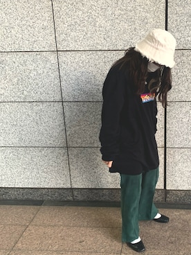 「LIVEコーデ」｜「アイテム（アクセサリー）」を使った、くるみさん（レディース・155cm）の春コーディネート