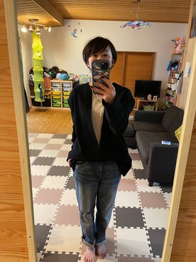 michiさん（レディース・156cm）の冬コーディネート