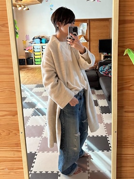 「ANTIPAST（アンティパスト）のアイテム」を使った、michiさん（レディース・156cm）の秋コーディネート