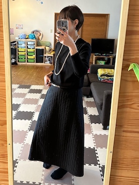 「VERMEIL par iena（ヴェルメイユパーイエナ）のアイテム」を使った、michiさん（レディース・156cm）の春コーディネート