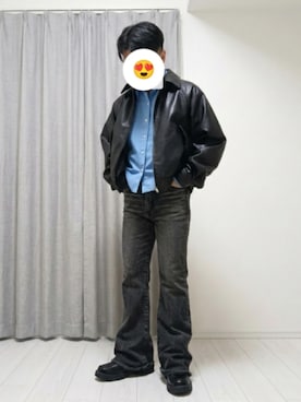 kohさん（メンズ・160cm）の冬コーディネート