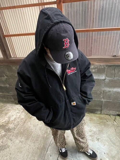 𝙼𝙾𝙽𝙴|NEW ERAのキャップを使ったコーディネート - WEAR