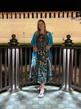 「Spick & Span（スピックアンドスパン）のアイテム（ワンピース）」を使った、darichanさん（レディース・173cm）の夏コーディネート