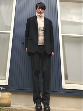 「アイテム（その他トップス）」を使った、りょってぃさん（メンズ・173cm・20代）の冬コーディネート