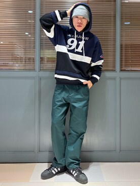 城 京平さん(メンズ・173cm)の冬コーディネート