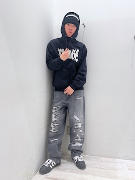 城　京平さん（メンズ・173cm）の冬コーディネート