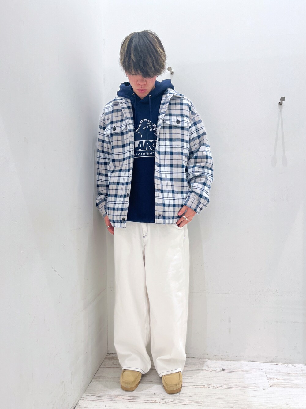 XLARGE（エクストララージ）の「QUILTED CHECK SHIRT JACKET（ブルゾン