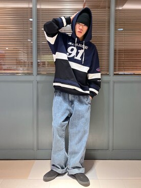 城 京平さん(メンズ・173cm)の冬コーディネート