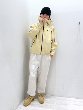 「エクストララージ」｜「アイテム（スウェットパンツ）」を使った、城　京平さん（メンズ・173cm）の秋コーディネート