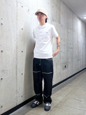 「エクストララージ」｜「アイテム（キャップ）」を使った、城　京平さん（メンズ・173cm）の夏コーディネート