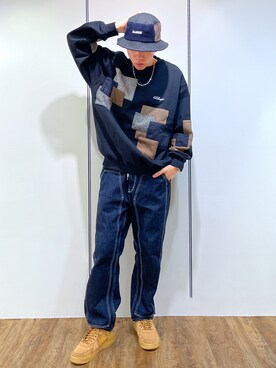 城　京平さん（メンズ・173cm）の冬コーディネート