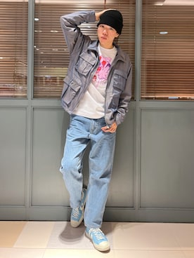 城 京平さん(メンズ・173cm)の冬コーディネート