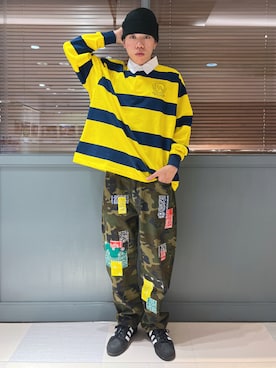 城　京平さん（メンズ・173cm）の冬コーディネート