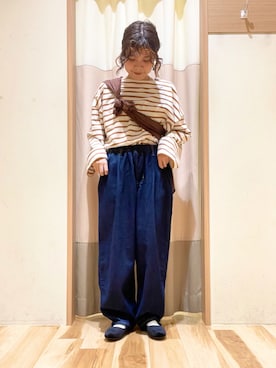 「定番」｜「アイテム（その他）」を使った、ＡＩＲＩさん（レディース・152cm）の夏コーディネート