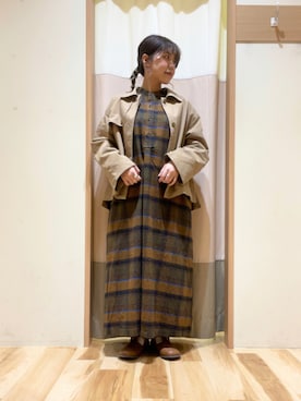 「sm2rhythm（サマンサモスモスリズム）のアイテム（その他アウター）」を使った、ＡＩＲＩさん（レディース・152cm）の秋コーディネート