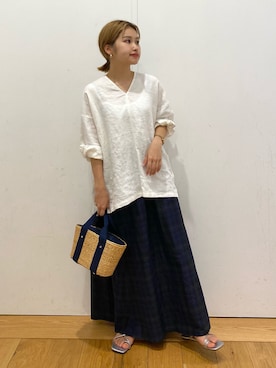 emariさん（レディース・152cm）の夏コーディネート