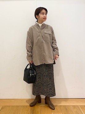 emariさん（レディース・152cm）の冬コーディネート