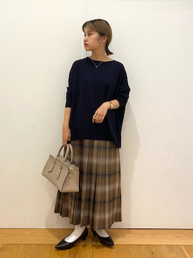 emariさん（レディース・152cm）の秋コーディネート
