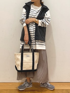 emariさん（レディース・152cm）の秋コーディネート