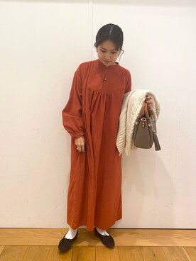 emariさん（レディース・152cm）の冬コーディネート