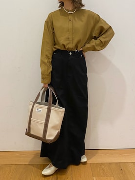 「orcival」｜「アイテム（パンプス）」を使った、emariさん（レディース・152cm）の秋コーディネート