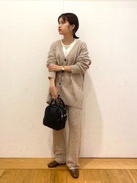 emariさん（レディース・152cm）の冬コーディネート