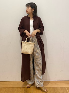 ワンピースを使った 秋サンダル のレディース人気ファッションコーディネート Wear