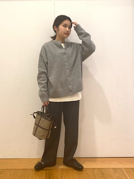 emariさん（レディース・152cm）の冬コーディネート