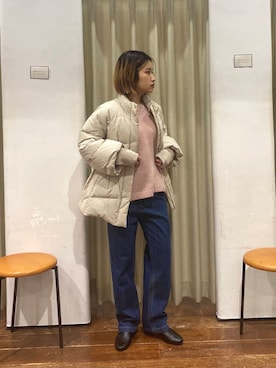 emariさん（レディース・152cm）の冬コーディネート