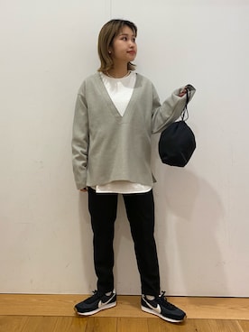 emariさん（レディース・152cm）の冬コーディネート