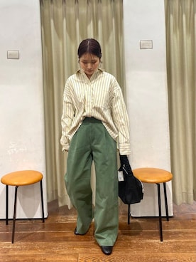 「低身長×ストレート」｜emariさん（レディース・152cm）の冬コーディネート