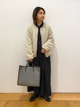 emariさん（レディース・152cm）の冬コーディネート