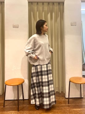 emariさん（レディース・152cm）の冬コーディネート