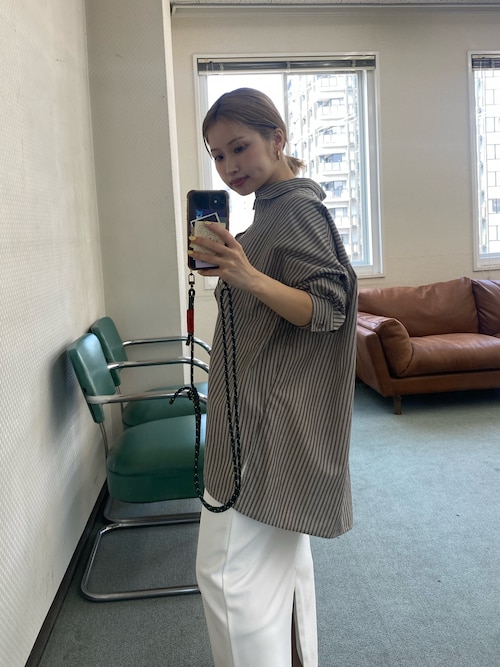 6/15まで1000円オフ！新品！dunaリネンオーバーシャツ、パンツ URBAN RESEARCH DOORS（アーバンリサーチドアーズ） ブラウス シャツ