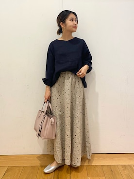 emariさん（レディース・152cm）の春コーディネート