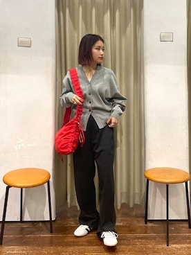 「低身長×ストレート」｜emariさん（レディース・152cm）の冬コーディネート