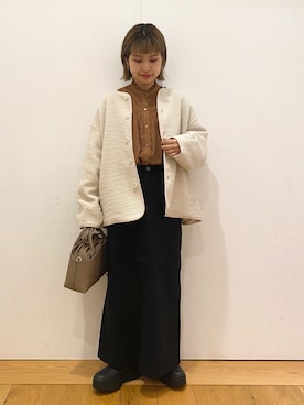 emariさん（レディース・152cm）の秋コーディネート