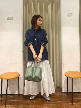 「低身長×ストレート」｜emariさん（レディース・152cm）の冬コーディネート