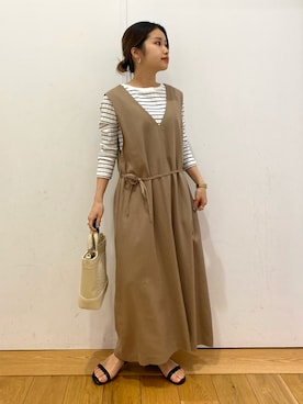 emariさん（レディース・152cm）の春コーディネート