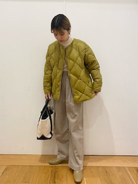 emariさん（レディース・152cm）の冬コーディネート