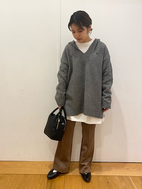 emariさん（レディース・152cm）の冬コーディネート