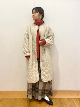 emariさん（レディース・152cm）の冬コーディネート