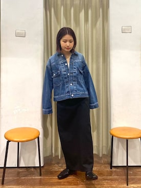「低身長×ストレート」｜emariさん（レディース・152cm）の冬コーディネート