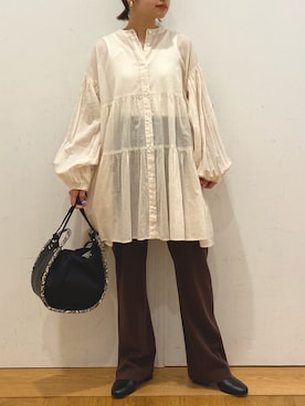 emariさん（レディース・152cm）の秋コーディネート