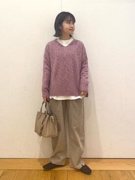 emariさん(レディース・152cm)の冬コーディネート