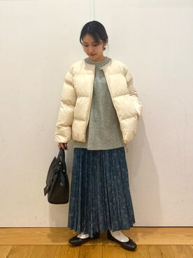 emariさん（レディース・152cm）の冬コーディネート