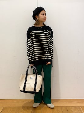 emariさん（レディース・152cm）の冬コーディネート