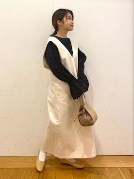 emariさん（レディース・152cm）の春コーディネート